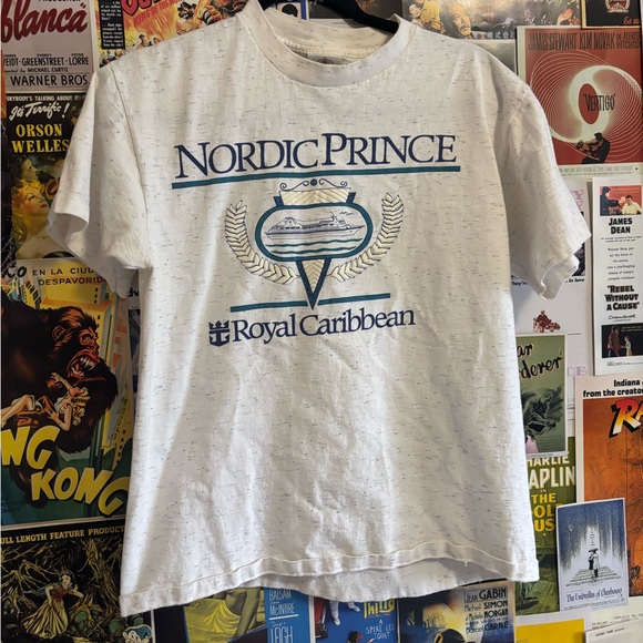 Nordic Prince White Graphic Tee - Picture 1 of 2